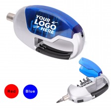 Carabiner Screwdriver with Flashlight